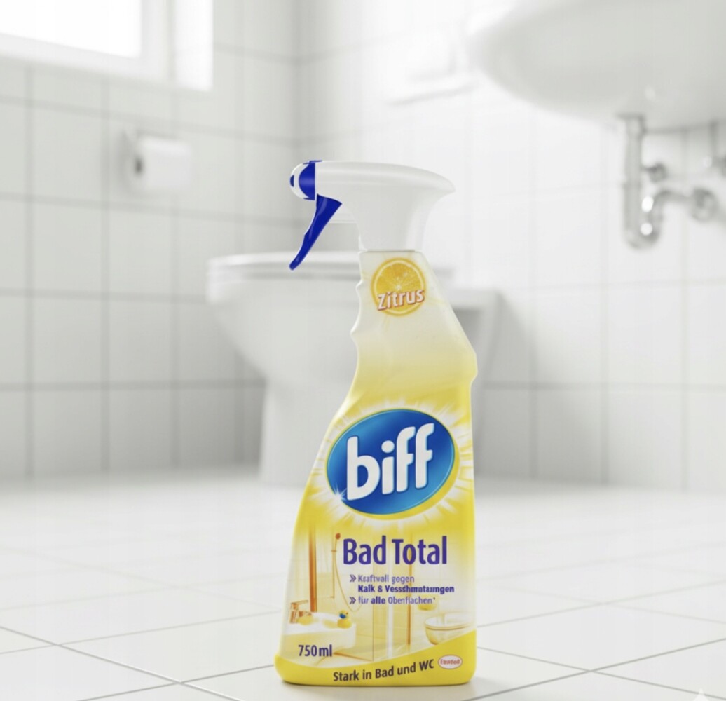 Biff Total čistič koupelny na citronový kámen 750 ml