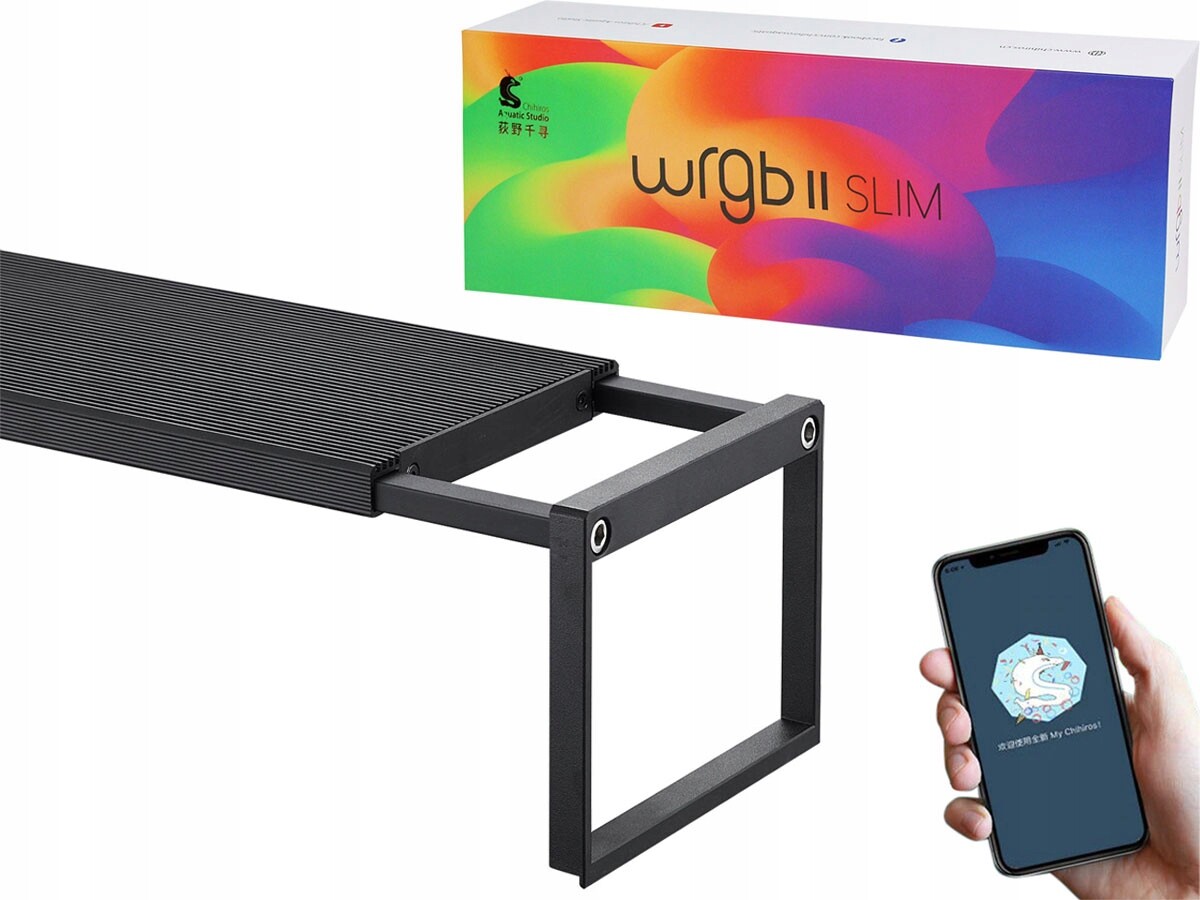 Chihiros Wrgb II Slim 90 Led osvětlovací lampa s ovladačem pro akvária