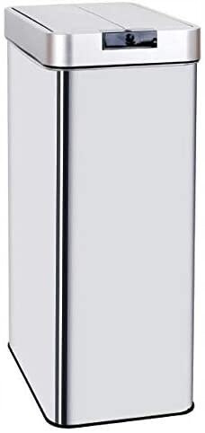 Odpadkový koš Kitchen Move nerezová ocel , 70 l, stříbrný, automatický