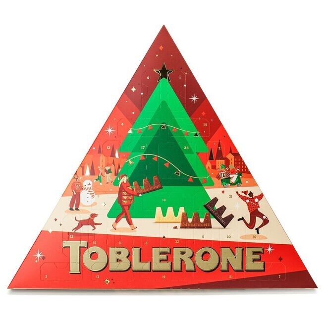 Adventní kalendář Toblerone, 200g