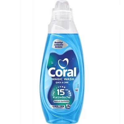 Coral Sportswear Prací Gel Magic Wash Sport 15 praní/21 praní 60 Ml