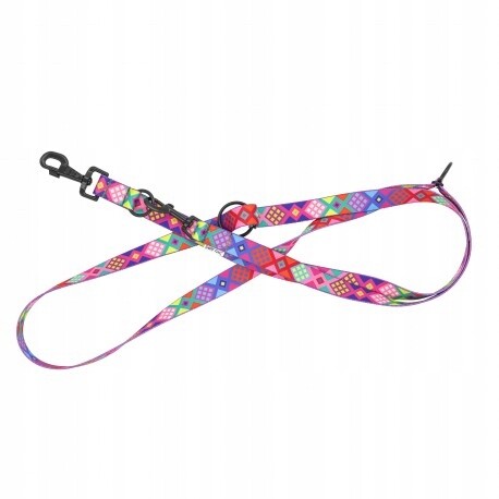 Vodítko s nastavitelnou páskou pro psa Peru, 25 mm/220 cm