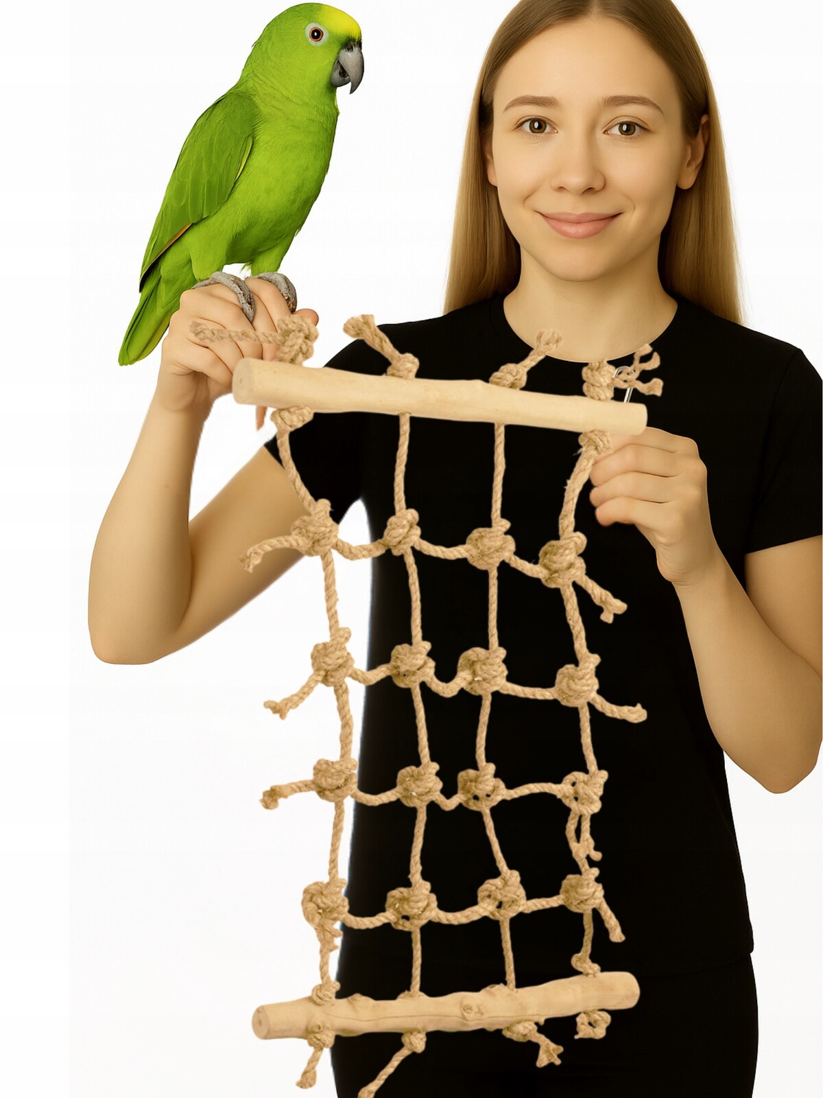 Šplhací síť pro papoušky Java vel M