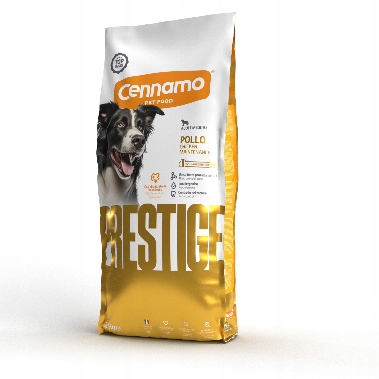 Prestige Premium Dospělé Střední Kuře 12 Kg * Cennamo *