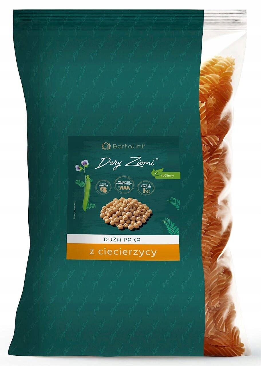 Proteinové Těstoviny (z Cizrny) Fusilli 1 kg Bartolini