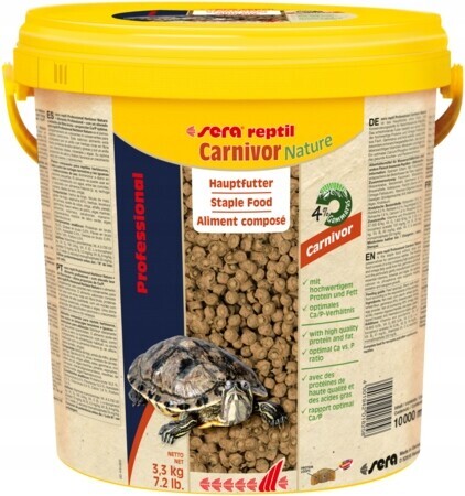 Reptil Professional Carnivor Nature granule 10l plazi