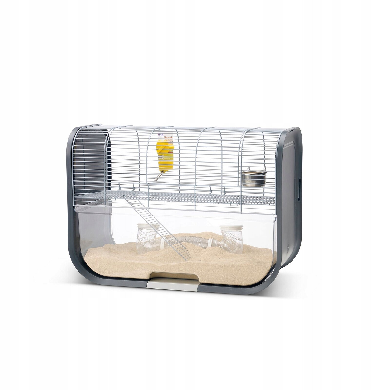 Lugano, klec pro hlodavce/křečka, světle modrá, plast, 60x29x44 cm