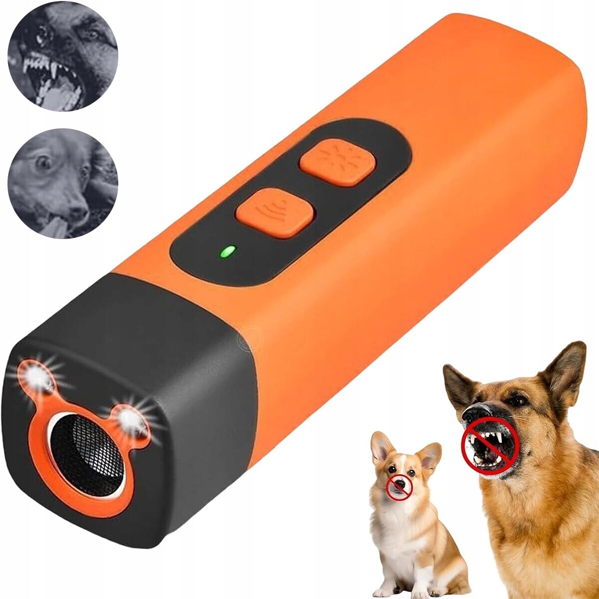 Ultrazvukový odpuzovač psů Profesionální protištěkací přípravek na psy
