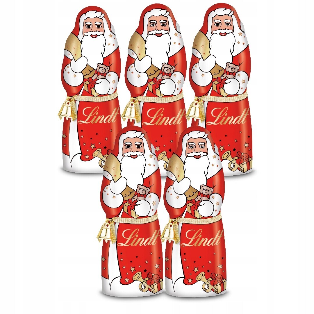 Vánoční sada Mikuláš čokoládová z mléčné čokolády Hvězdor 5x125g