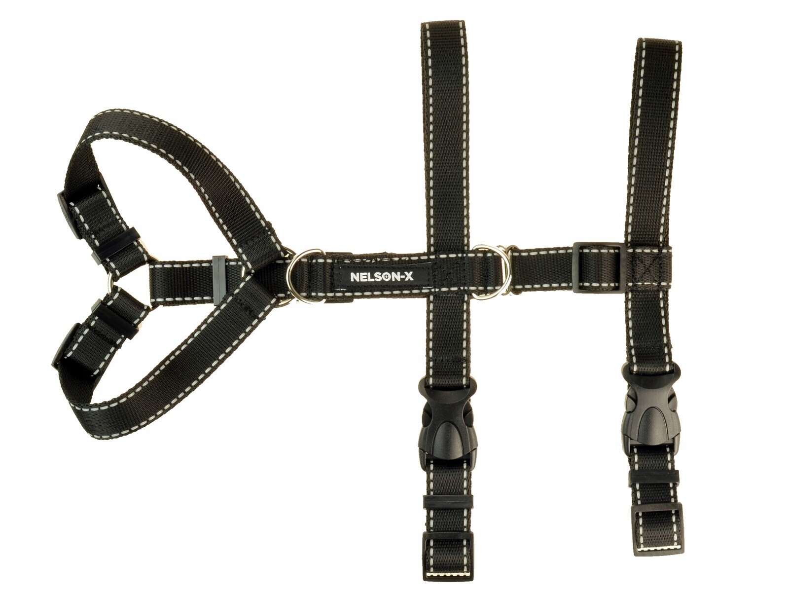 Reflexní Postroj Pro Psy S Protiúnikovou Konstrukcí Nelson-x L Polský Výrobce