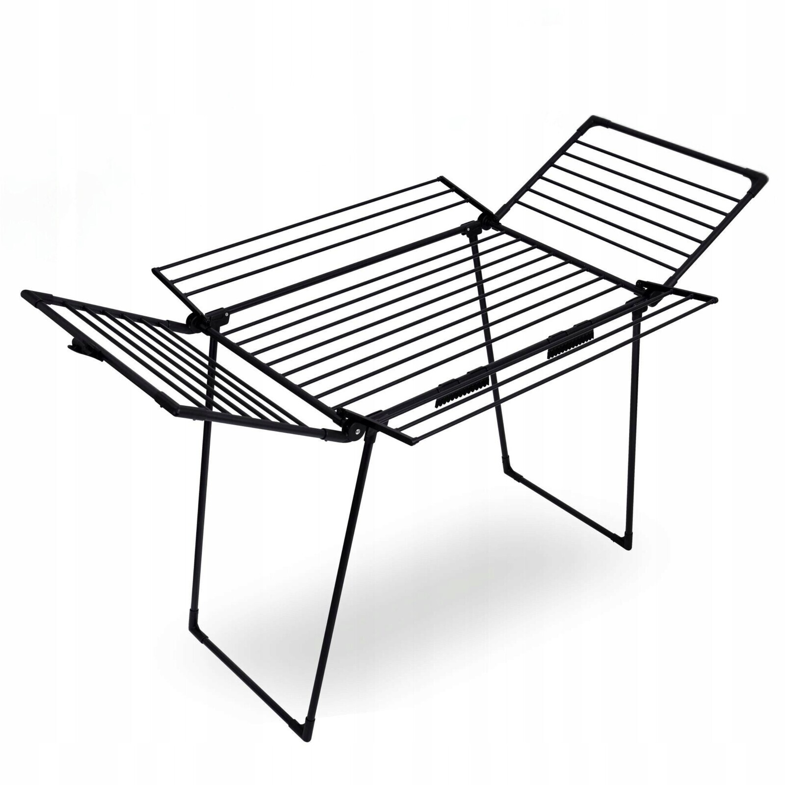 Sušák na prádlo 25 m 4 křídla Černá Odolná Family Wings