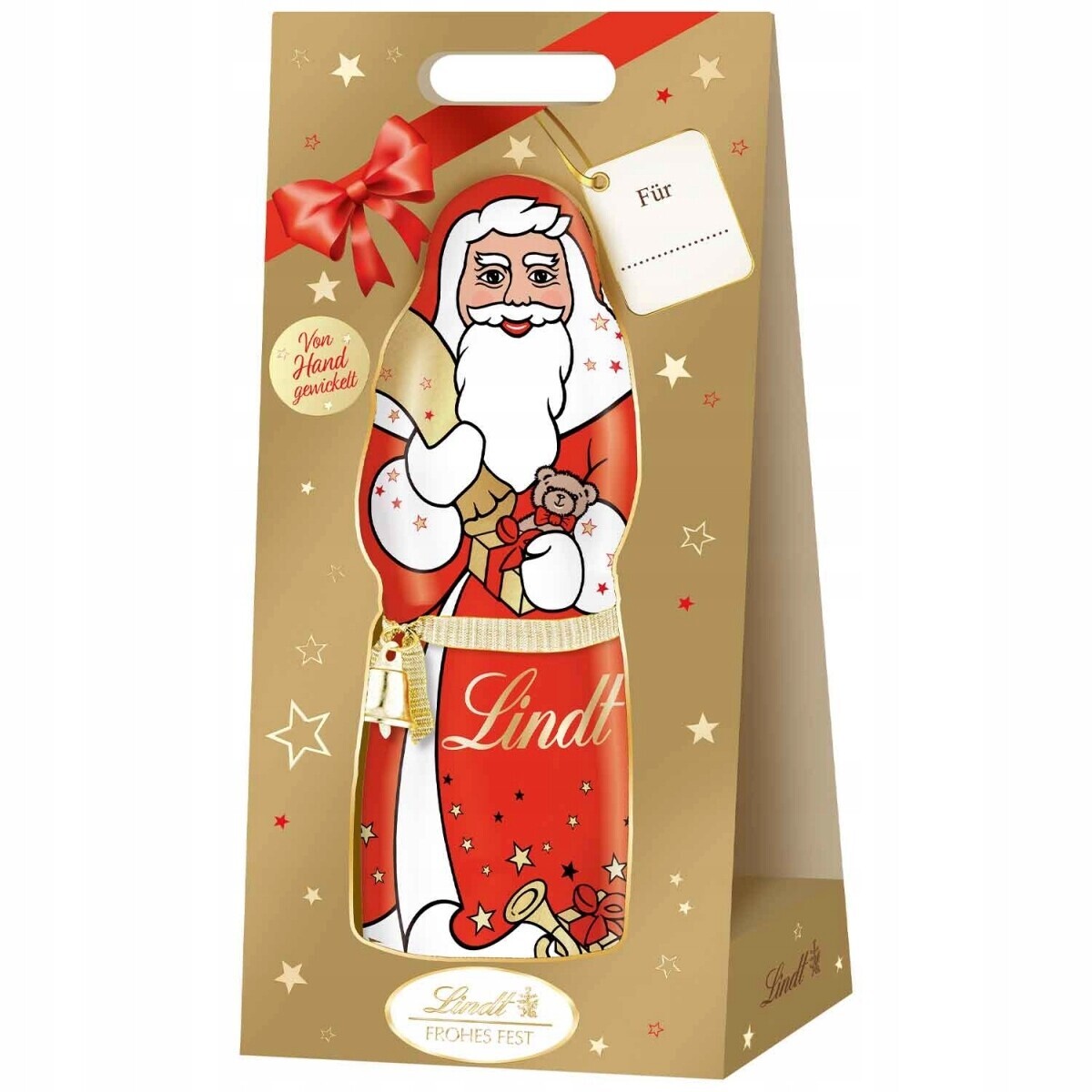 Lindt Chocolate Santa XXL Mléčná Čokoláda 1kg Německo