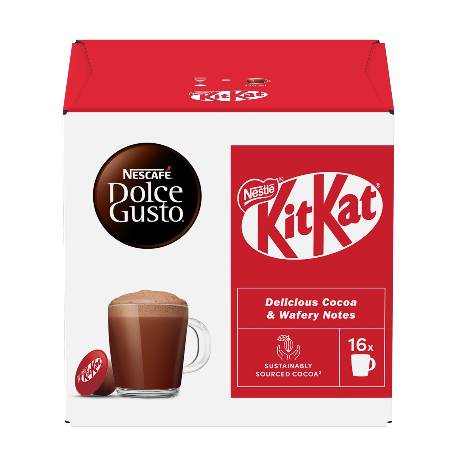 Dolce Gusto KitKat – kapsle – 3x 16 ks