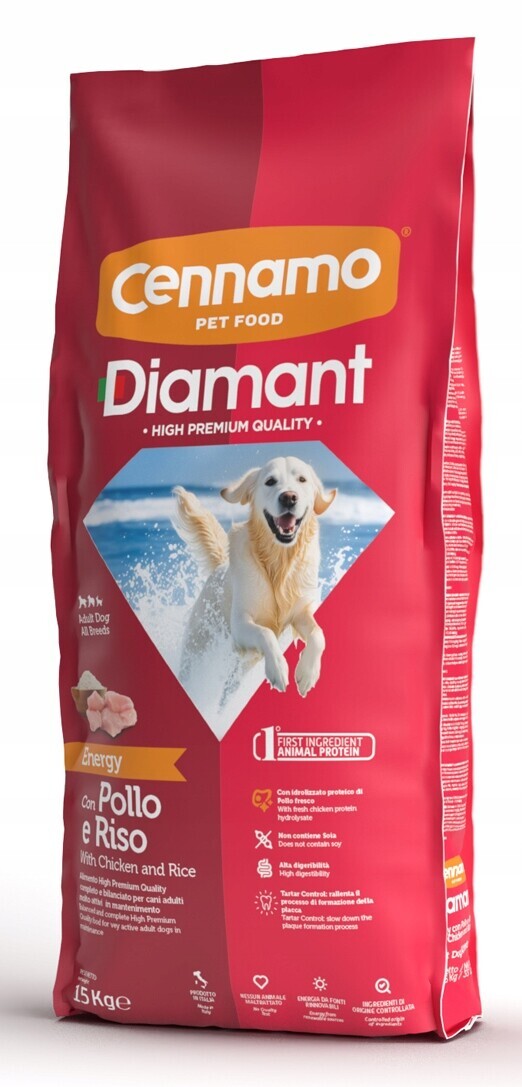 Diamant Premium Energy Pollo 15KG * Cennamo *