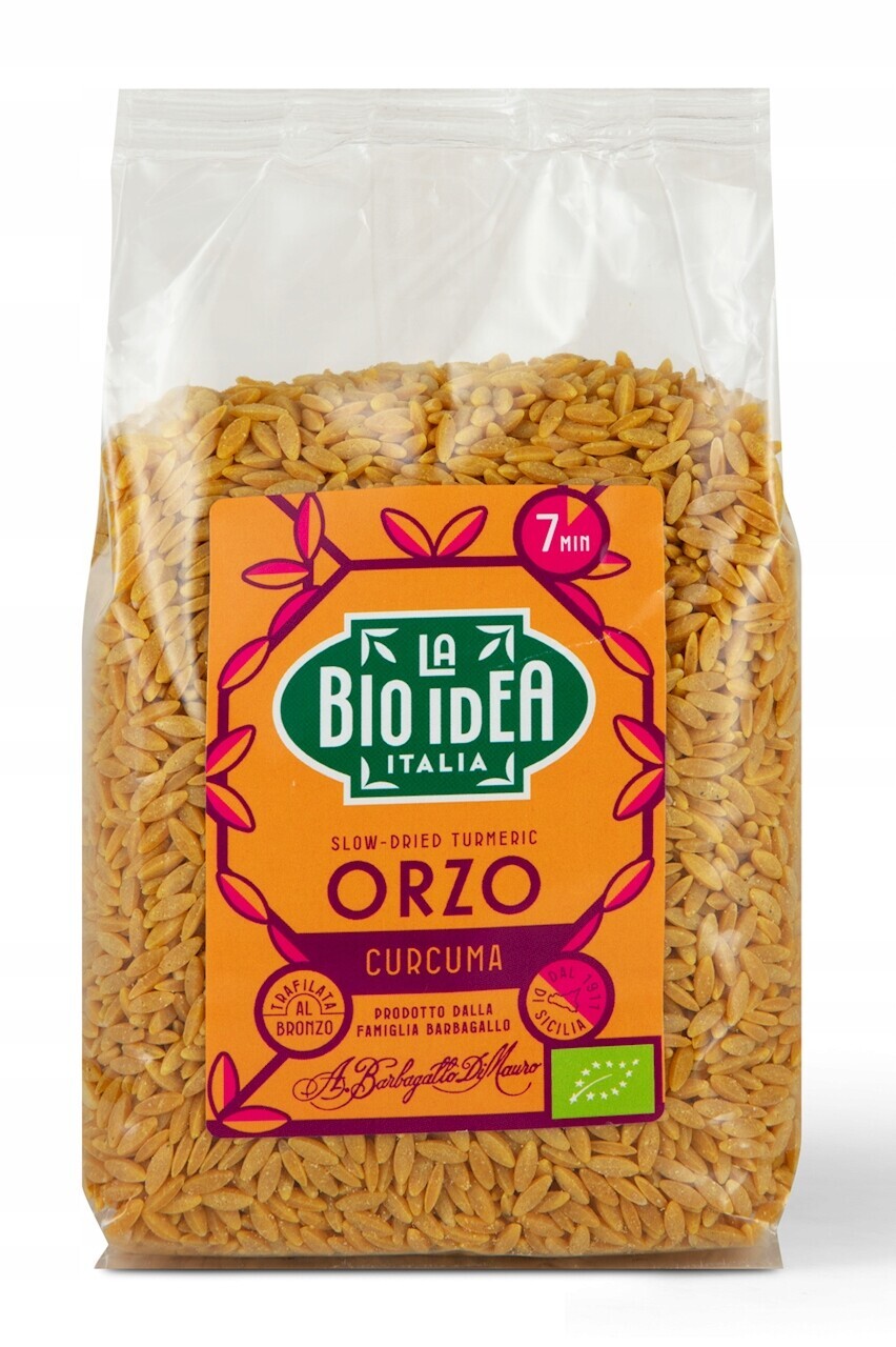 Těstoviny Orzo S Kurkumou A Černým Pepřem Bio 400 g La Bio Idea