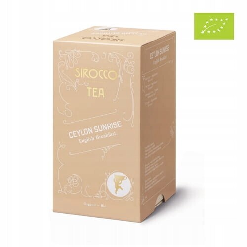 Černý instantní čaj Sirocco Ceylon Sunrise v sáčcích 50 g