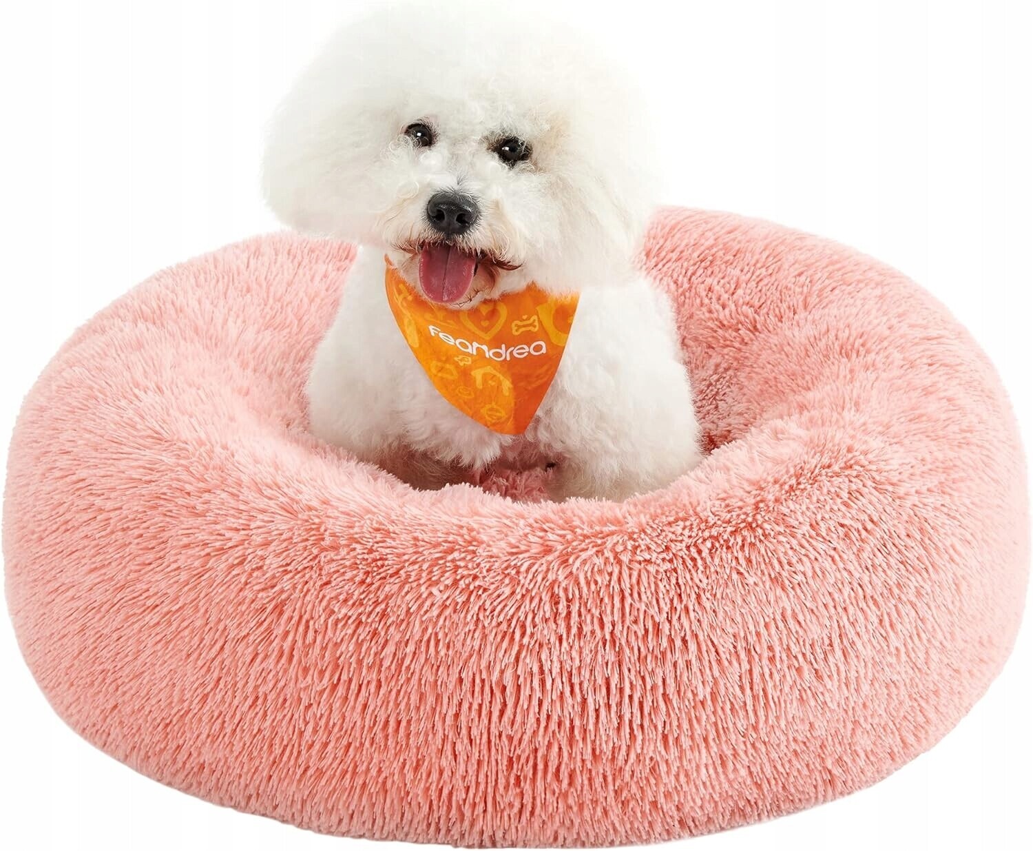 polštář pro psa Feandrea růžový 72 cm x 72 cm