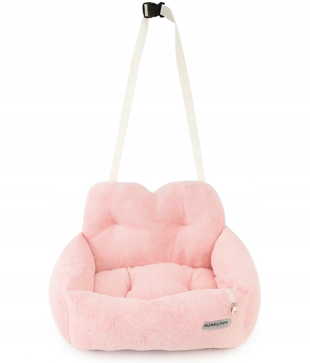 Měkký plyšový Pelíšek Pro Psa Kočku Přepravka pro psy a kočky, autosedačka 2 v 1