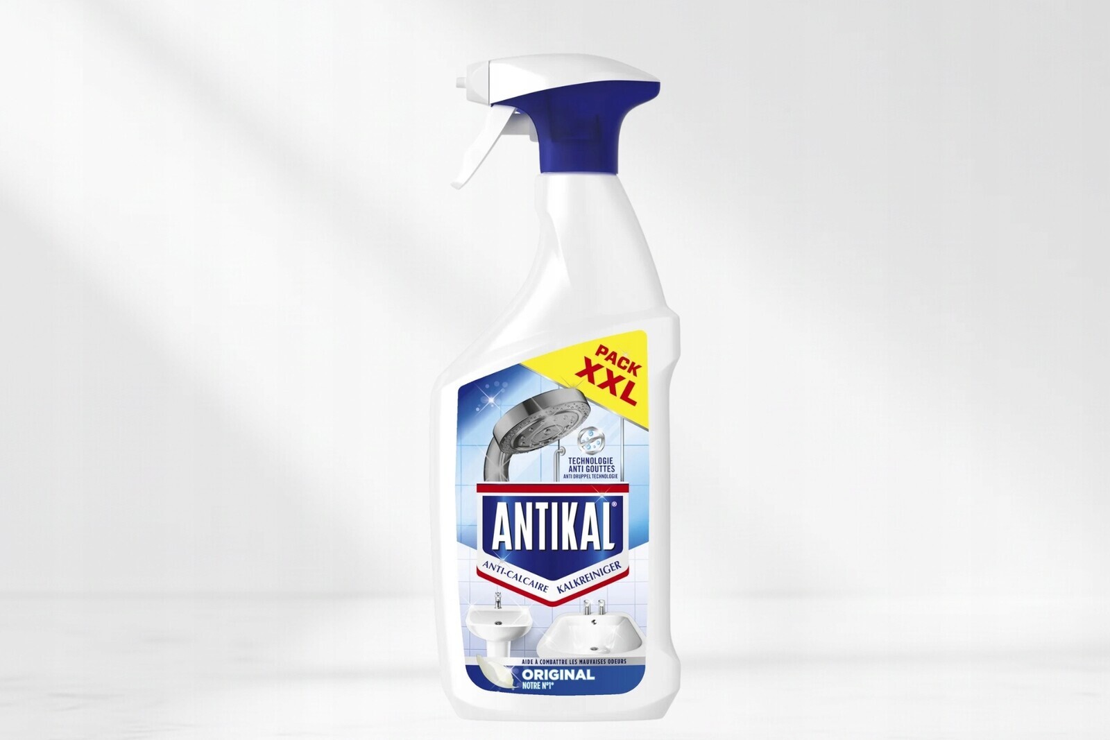 Antikal Originální odvápňovací sprej do koupelny 800 ml
