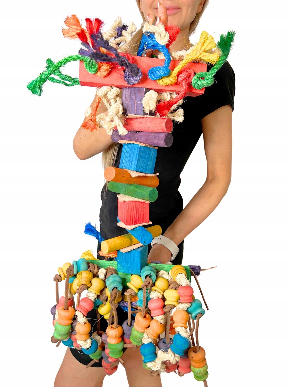 Parrot on the Giant II Obrovská hračka pro velké papoušky vel XXL