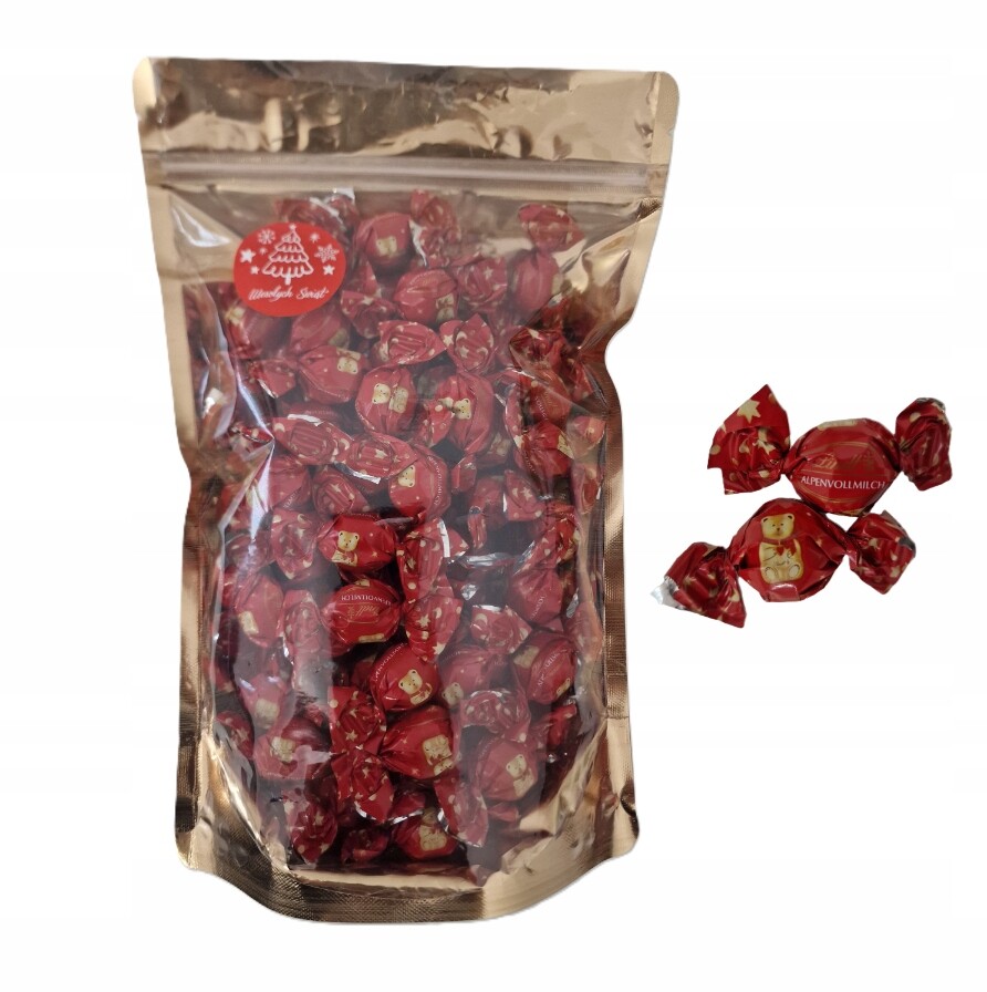 Lindt Bonbóny Milch Fest Bulk 500g ve zlatém balení