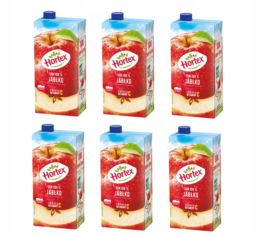 Hortex Jablkový Džus 6 X 2 L