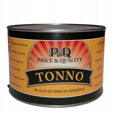 Tonno in olio di semi di grasole Price&Quality 1,73 kg