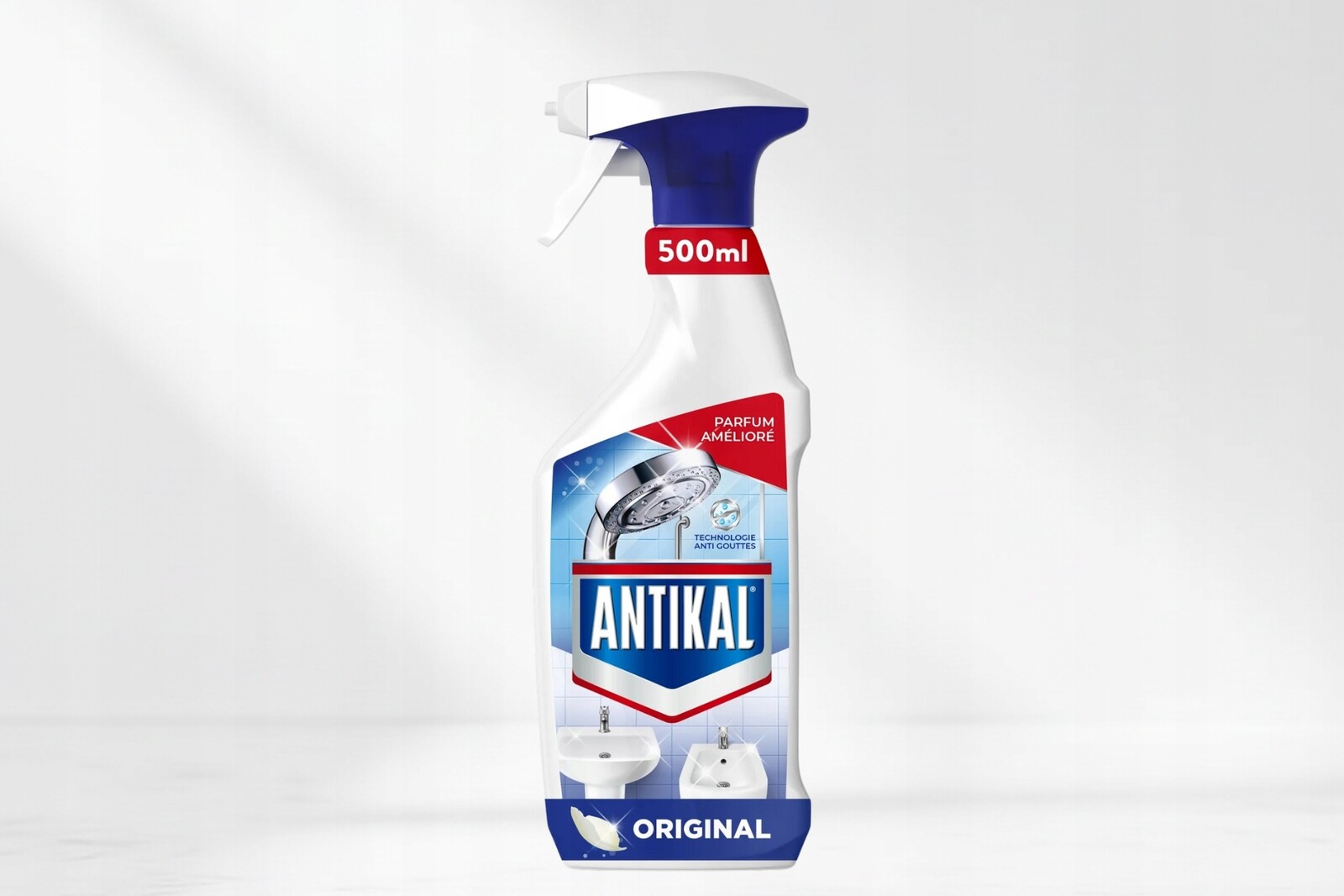 Antikal Originální odvápňovací sprej do koupelny 500 ml