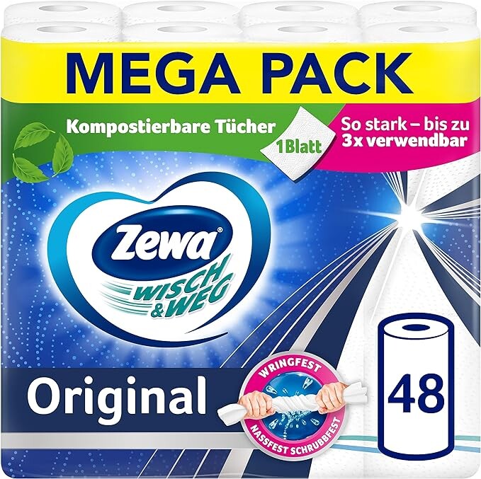 Papírový Kuchyňský Papír Balení 48 Rolí