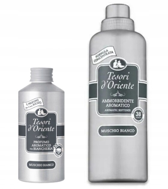 Sada na praní Tesori d'Oriente – tekutý přípravek parfém Muschio Bianco