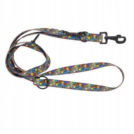 Vodítko s nastavitelnou páskou pro psa Dream Party, 25 mm/220 cm