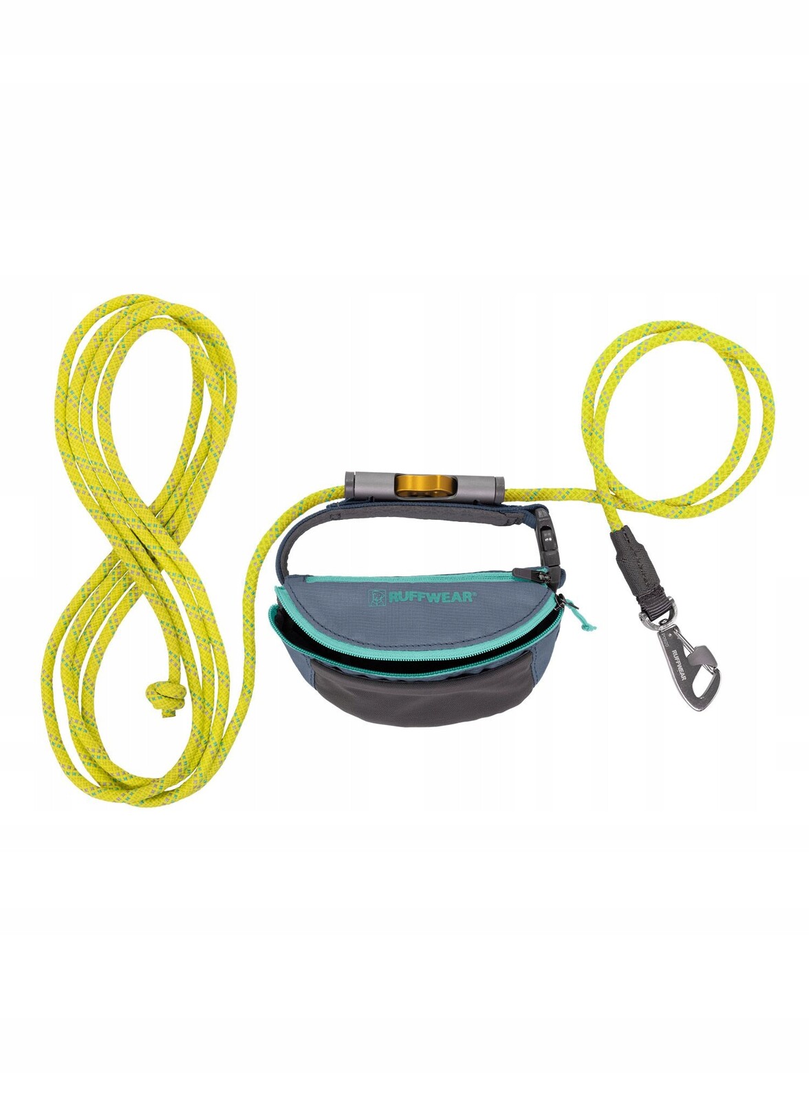 Vodítko pro psa Ruffwear Hiker Leash světle modrá