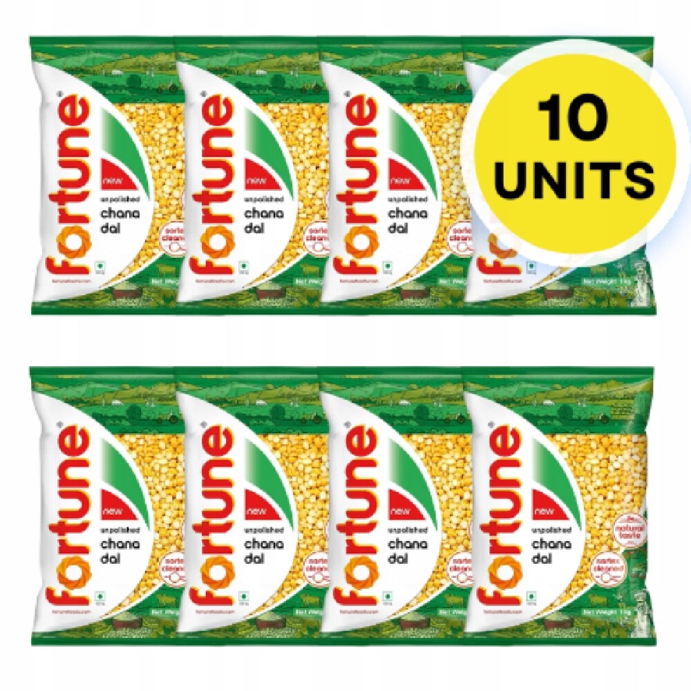 Fortune Chana Dal Bengálský gram (balení 10 x 500 g) 5 kg