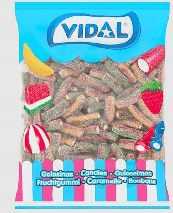 Vidal kyselé želé bonbony 2 kg