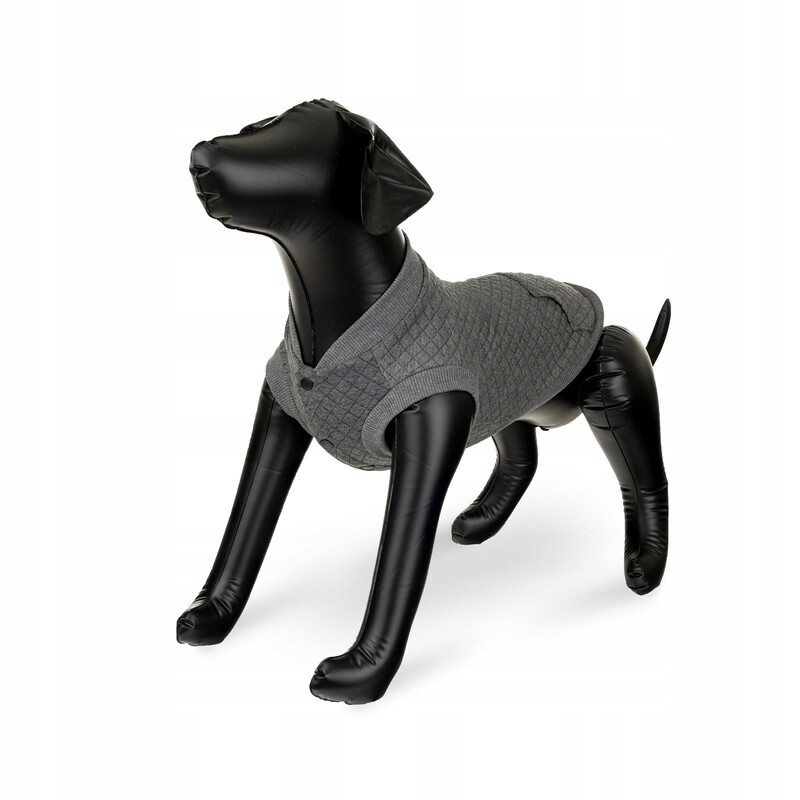 Mikina pro psa, šedá, prošívaná, velikost 5XL, 70