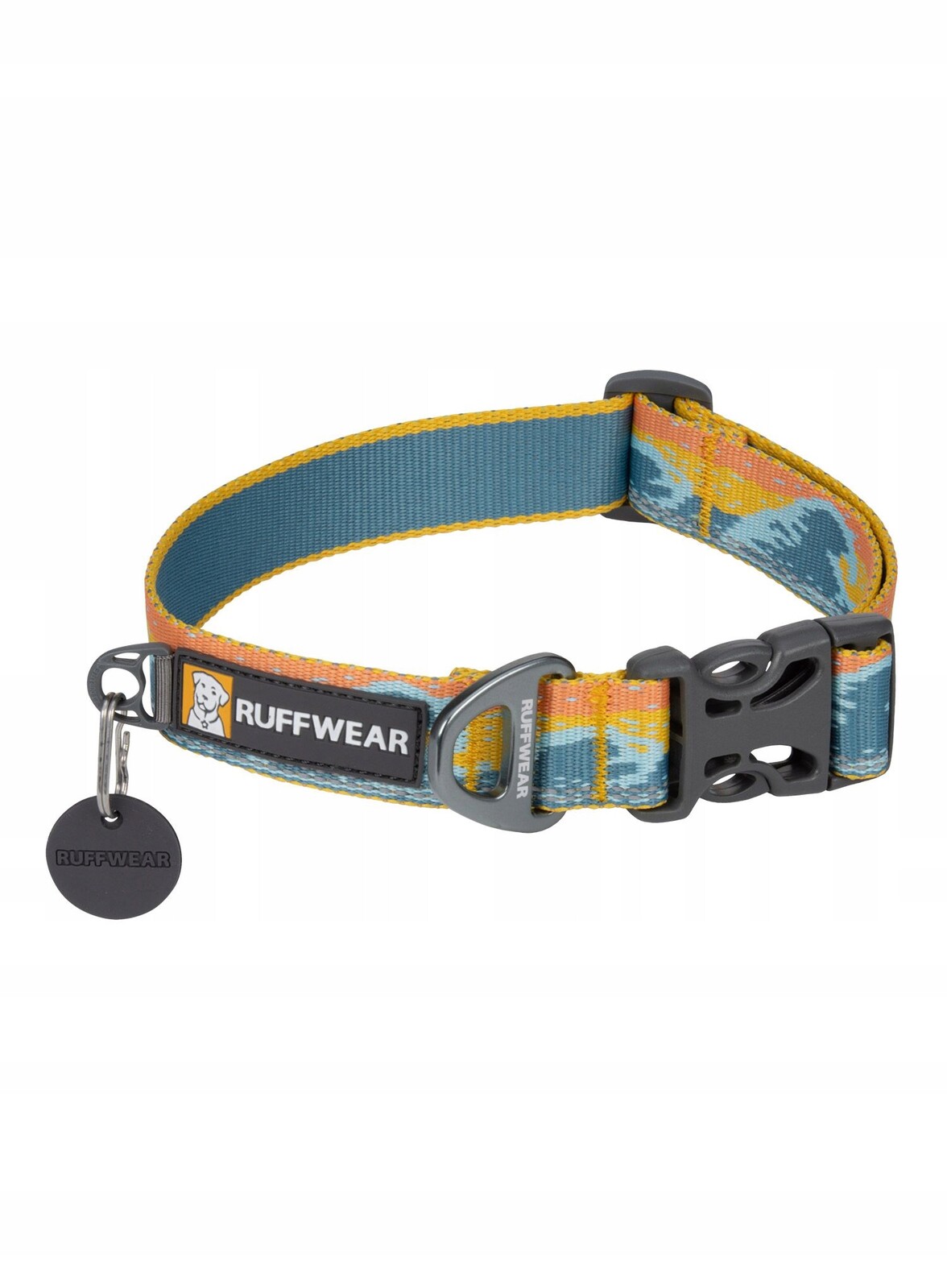 Obojek pro psa Ruffwear Crag Collar rising wave 51-66 cm