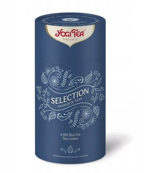 Čajový MIX Dárkový Bio (5 Příchutí) (30 x 2 g) 60 g Yogi Tea