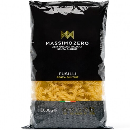 italský bezlepkové těstoviny Fusilli Massimo Zero 1000 g