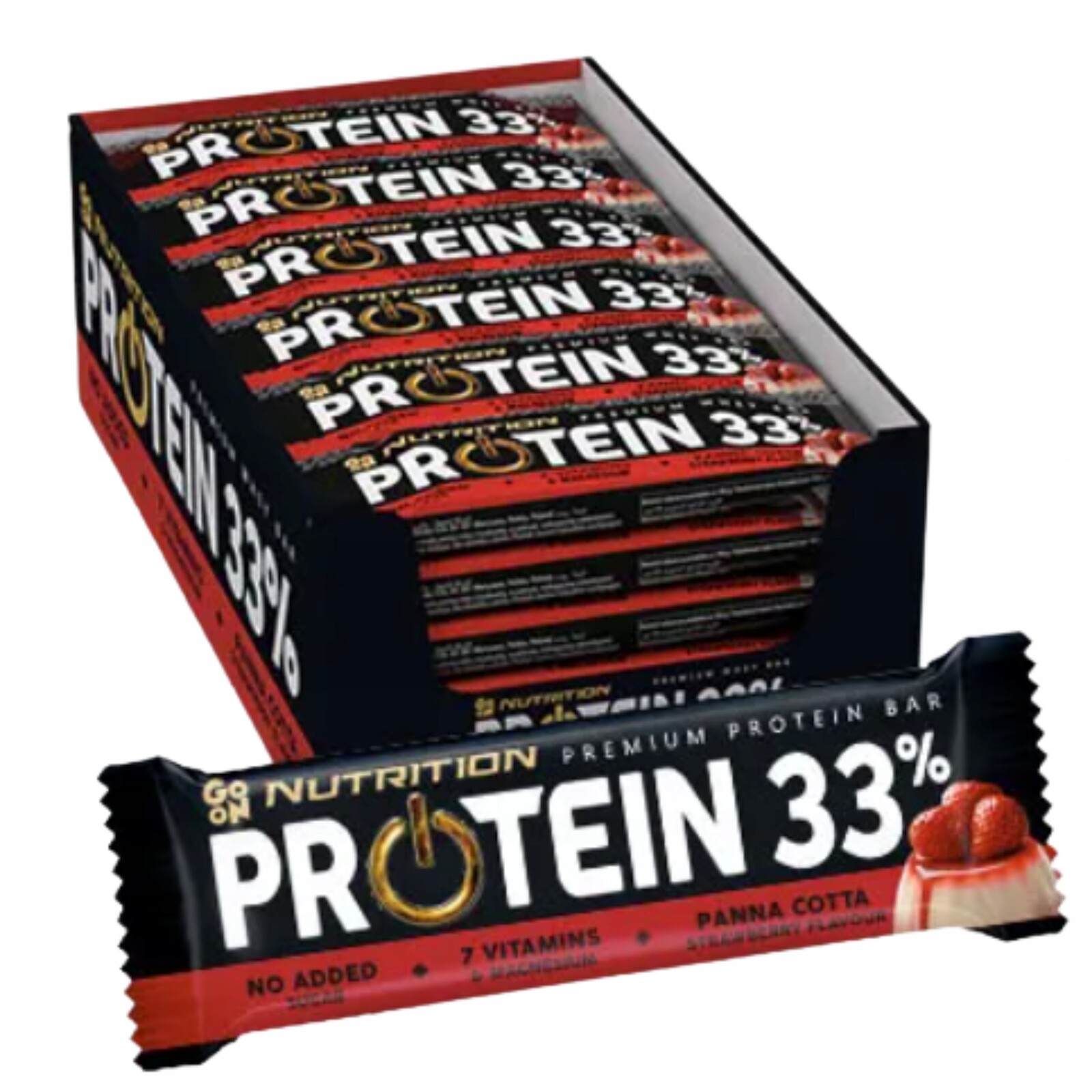 Proteinová tyčinka Sante Go on Proteinová tyčinka 25x 50g protein Wpc Panna Cotta