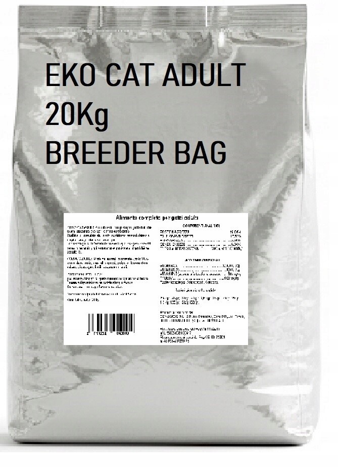 Eko Krmivo Pro Dospělé Kočky 20 Kg * Cennamo *