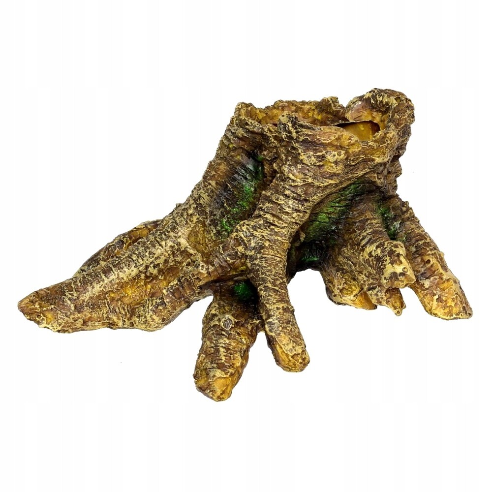 Dekorace Akvária Penízková S Jámou Úkryt Pro Ryby 16X13X8 CM