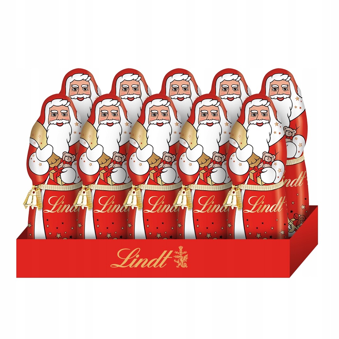 Vánoční sada Mikuláš z čokolády 10 x 125 g