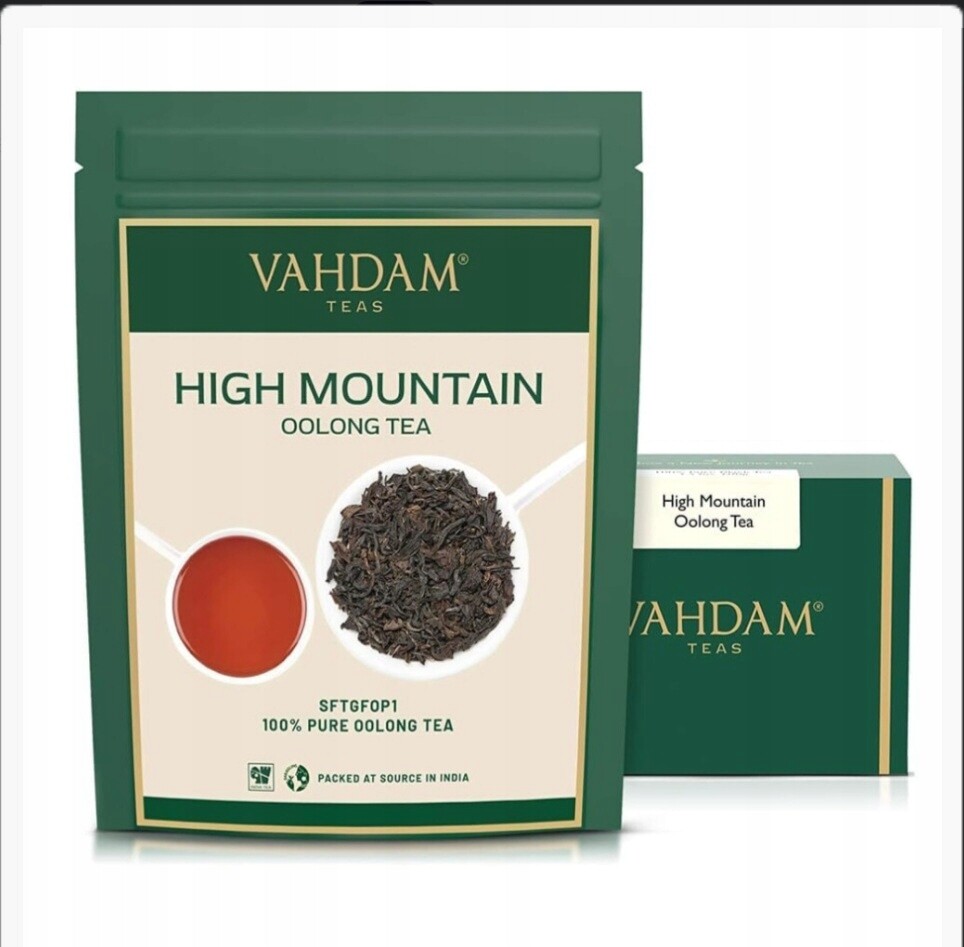 Vahdam, listy čaje oolong z Himalájí, 100 g