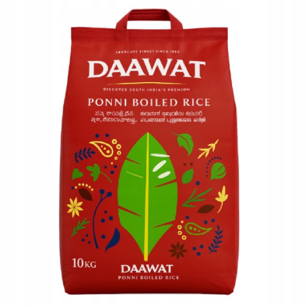 Daawat Ponni vařená rýže (10 kg)