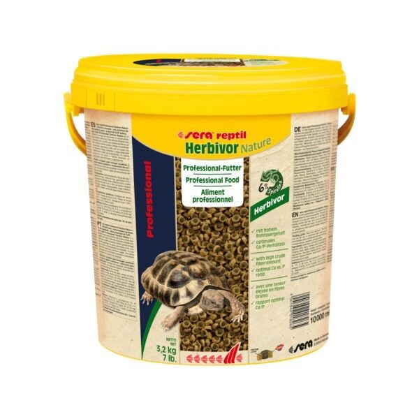 Reptil Professional Herbivor Nature granule 10l plazi