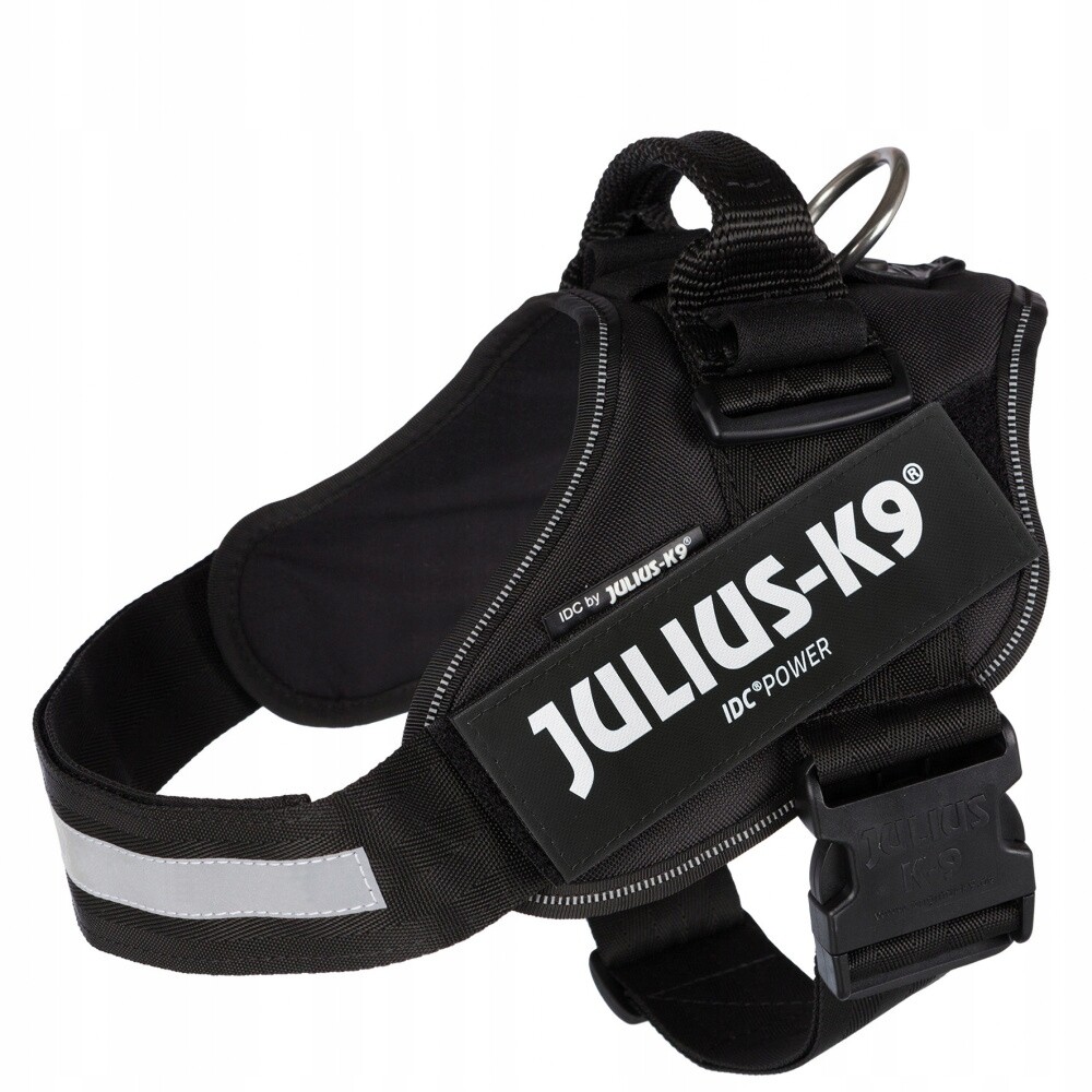 Postroj Julius-K9 IDC 1/L 63–85 cm/50 mm, černý, pro psa