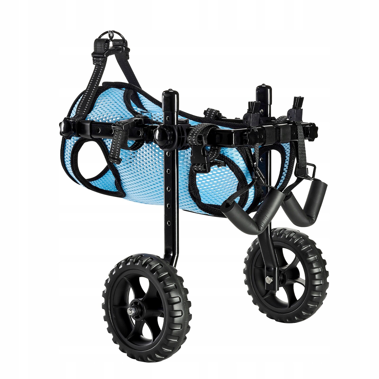 Invalidní vozík pro psa velikost S na zadní nohu s všestrannou regulací