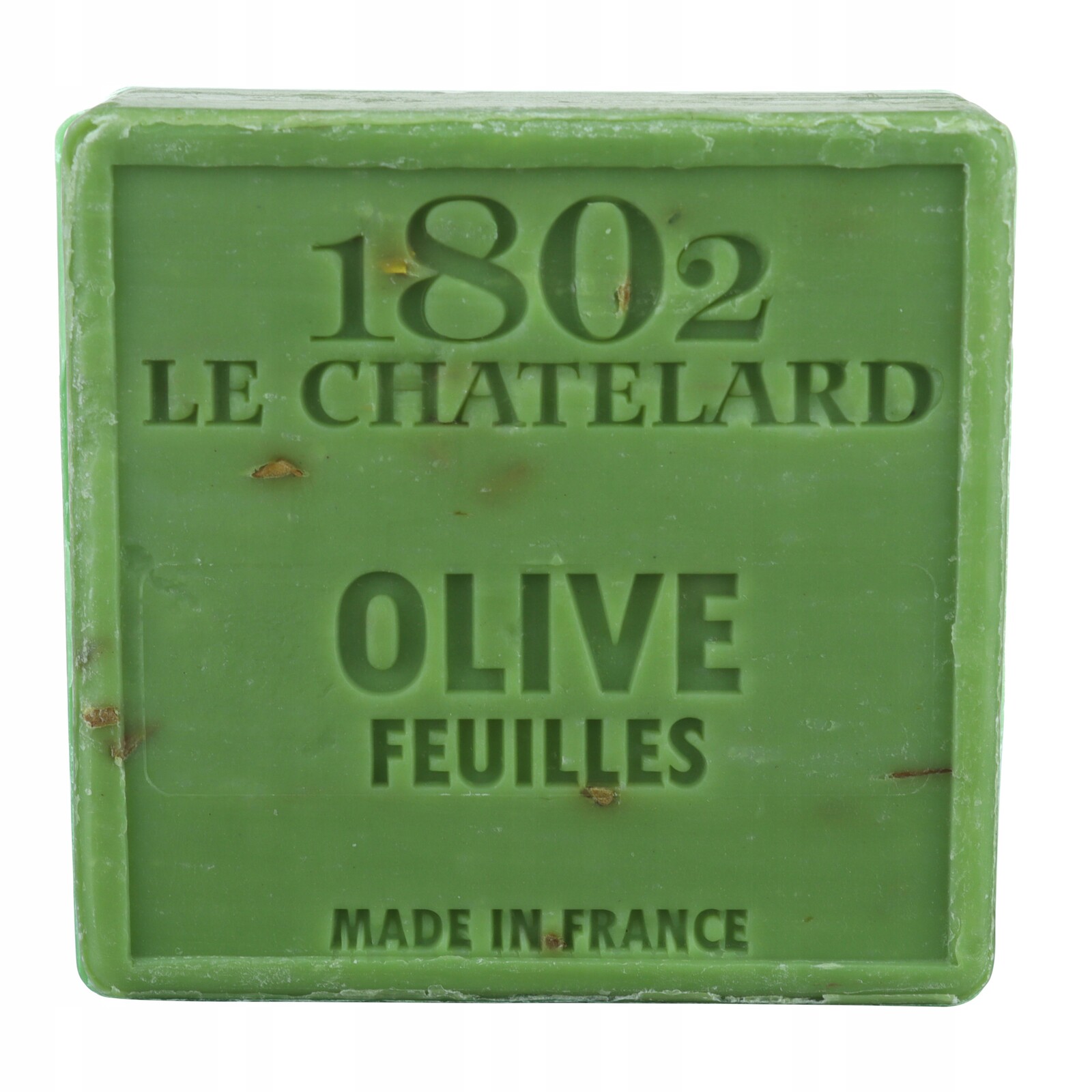 Francouzské Marseillské mýdlo Le Chatelard Olive Feuilles olivový list 100 g