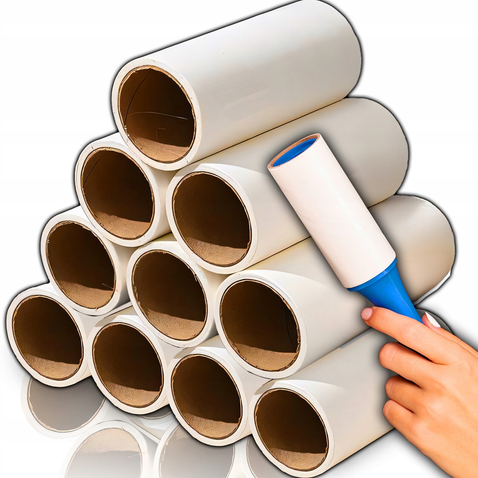 2x 10x Vložka Do Rolka Na Čištění Oblečení Náhradní Vložky Do Oblečení A Chlupů