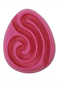 Zpomalovací plastová miska Kruuse růžová 1,5 l